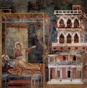 GIOTTO di Bondone, Dream of the Palace